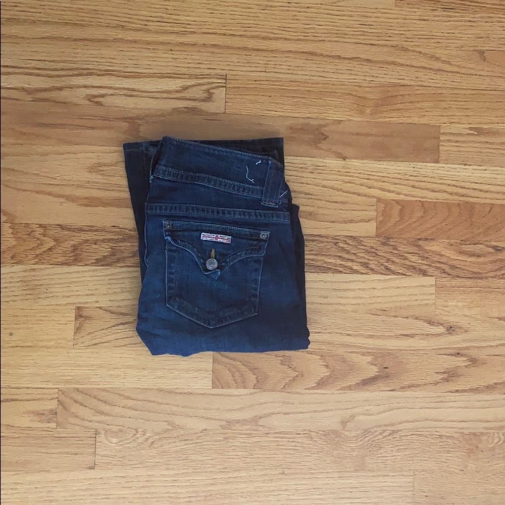 Dark wash Hudson jeans